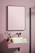 Load image into Gallery viewer, Alfie LED Mirror Brass 600 × 800mm - Black
