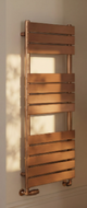 VaresA Coast Designer Bathroom Towel Warmers/Valves 1200 x 500mm BTU's 1650 - Brushed Bronze