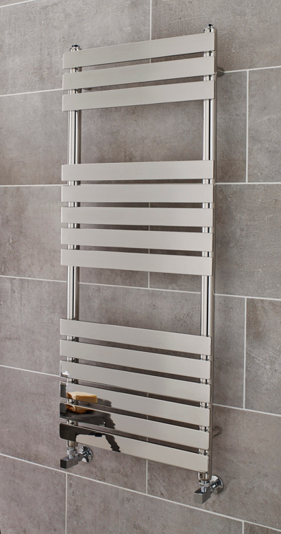VaresA Endure Designer Bathroom Towel Warmers/Valves 1200 x 500mm BTU's 2079 - Chrome