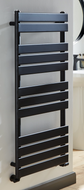 VaresA Endure Designer Bathroom Towel Warmers/Valves 800 x 500mm BTU's 1654 - Black