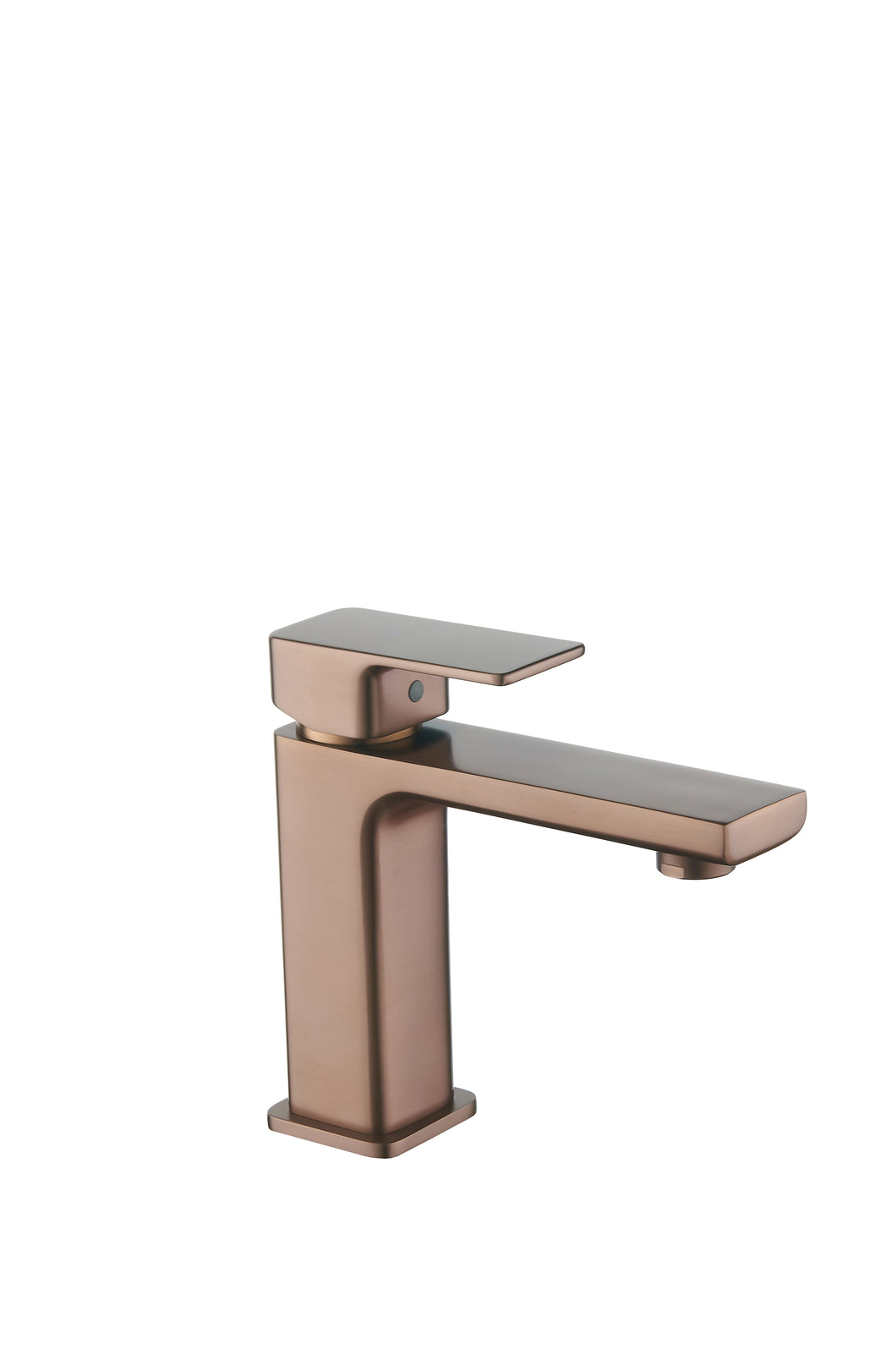 Mura Bathroom Mono Basin Taps, Cold Water Start - Brushed Bronze