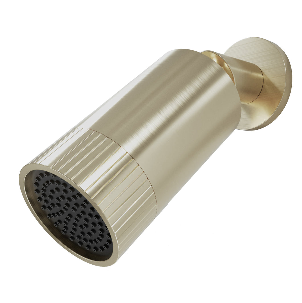 Desire Spotlight Shower Head - Brushed Brass