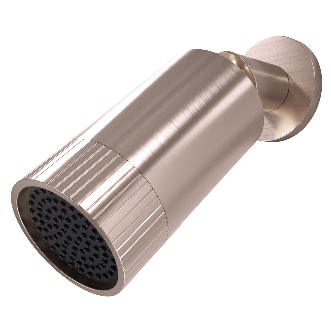 Desire Spotlight Shower Head - Brushed Bronze