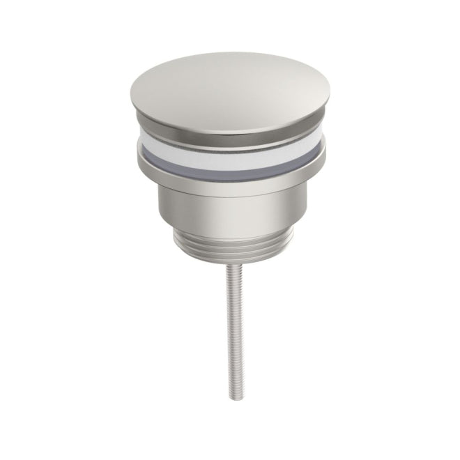 Desire Round Universal Basin Slotted or Unslotted Click Basin Waste - Nickel