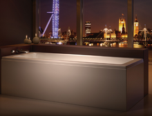 Load image into Gallery viewer, Vares-A - Single End Baths 1700 x 700 White Acrylic - No Tap Holes                                         (Not Trojan)
