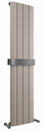VaresA Taura Designer Bathroom Towel Warmers/Valves 1800 x 375mm BTU's 3835 - Coffee - Gunmetal Rail