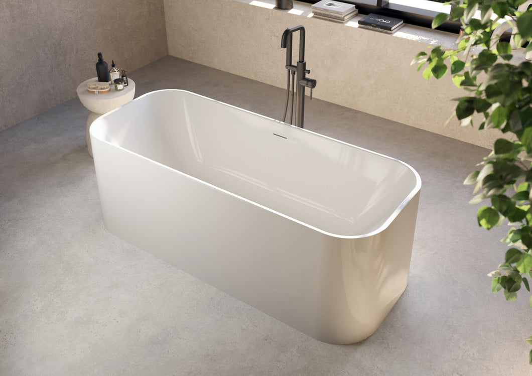 VaresA -   Choices Freestanding Acrylic Bath 1700 x 700   - Gloss White                    (Not Trojan)