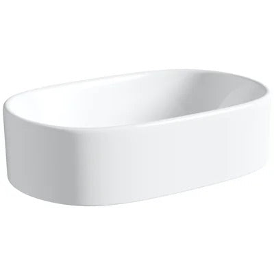 Vares-A Ceramic Bathroom Gloss CounterTop Bowl 550mm