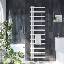 Load image into Gallery viewer, Vares-A - Arlo Designer White Bathroom Towel Warmers- 1750 X 500mm 2688BTU
