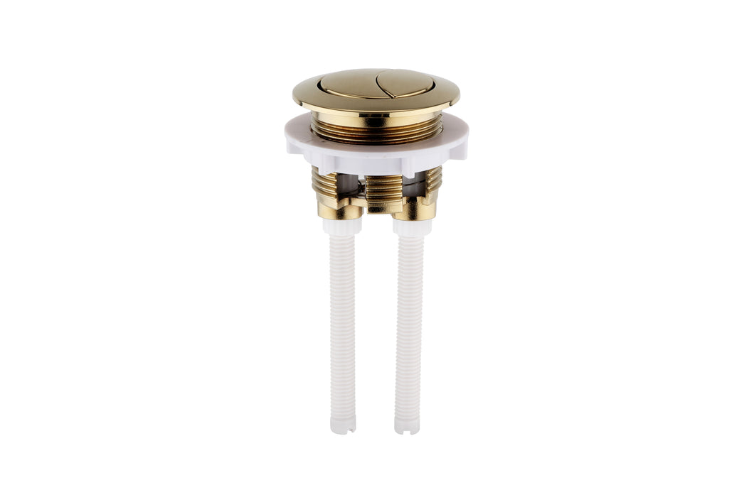 Vares-A Standard Cistern Buttons - Brushed Brass