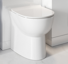 Load image into Gallery viewer, Belini Rimless BTW Pan Toilet with Soft Close Seat
