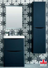 Load image into Gallery viewer, Scudo Bella 1500mm Tall Bathroom Cabinet - Wall Hung Tallboy Matt Grey
