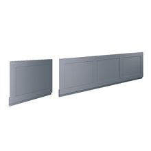 Load image into Gallery viewer, Freshwater 170cm Bath Panel Light Grey Traditional Bathroom Furniture 1700mm
