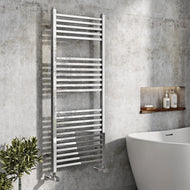 Vares-A Mona Square Chrome Bathroom Towel Warmers- Various Sizes