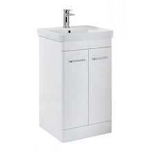 Load image into Gallery viewer, Vares-A - Eve 80cm Bathroom Vanity Floor Unit Cabinet with Basin - Gloss White - 800mm
