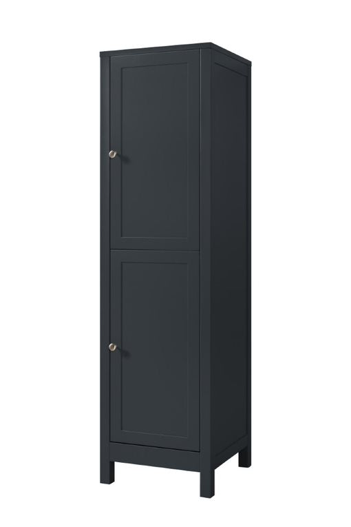 Freshwater 39cm Dark Grey Traditional Bathroom Furniture Tall Boy 390mm