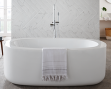 Load image into Gallery viewer, Vares-A -  San Lorenzo 1700 x 800mm Round Freestanding Bath - Gloss White                (Not Trojan)
