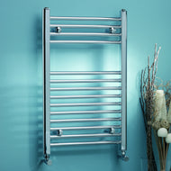 Vares-A 22mm Chrome Bathroom Straight Towel Warmers- Various Sizes