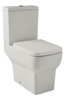 Vares-A Square Close Couple Toilet with Soft Close Seat