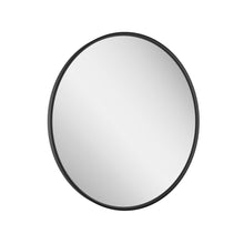 Load image into Gallery viewer, Macie Round LED Bathroom Mirror - Black
