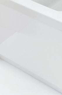 Vares-A Bath Side Panel MDF  700 x 510mm White Gloss
