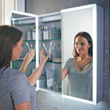 Load image into Gallery viewer, Bathroom Mirror Wall Mia LED Mirror Cabinet 600 x 700mm
