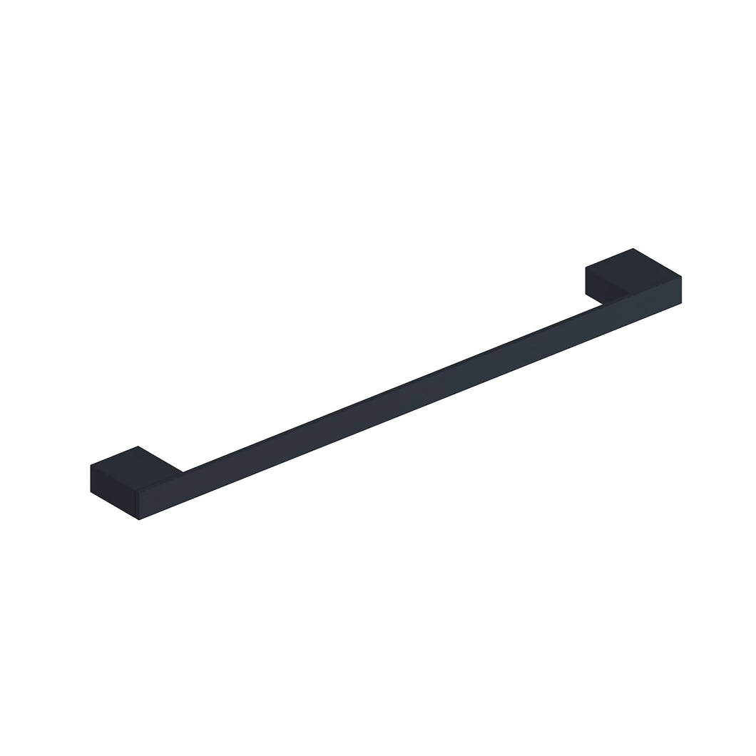 Shadow Mono Matt Black 60cm Towel Rail