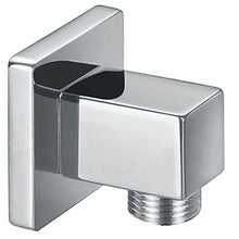 Load image into Gallery viewer, Square Shower Outlet Elbow - Chrome
