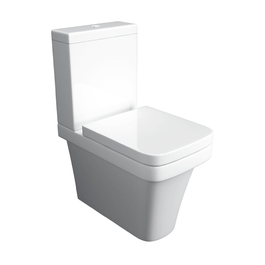 Sicily Close to Wall Toilet with Soft Close Seat