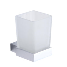 Load image into Gallery viewer, Set of 4 - Shine Square Bathroom Accessory - Paper Holder, Robe Hook, Tumbler &amp; Towel Ring
