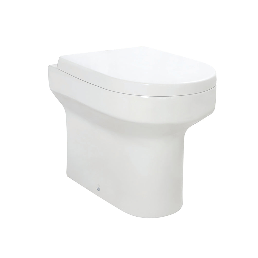 Spa WC BTW Toilet with D Shape Soft Close Seat