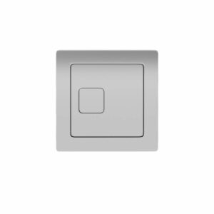 Vares-A Toilet Side/Bottom Feed Concealed Cistern Flush Button Only - Square Chrome