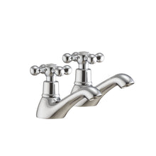Load image into Gallery viewer, Classica Traditional Bathroom Basin Taps - Pair - Chrome

