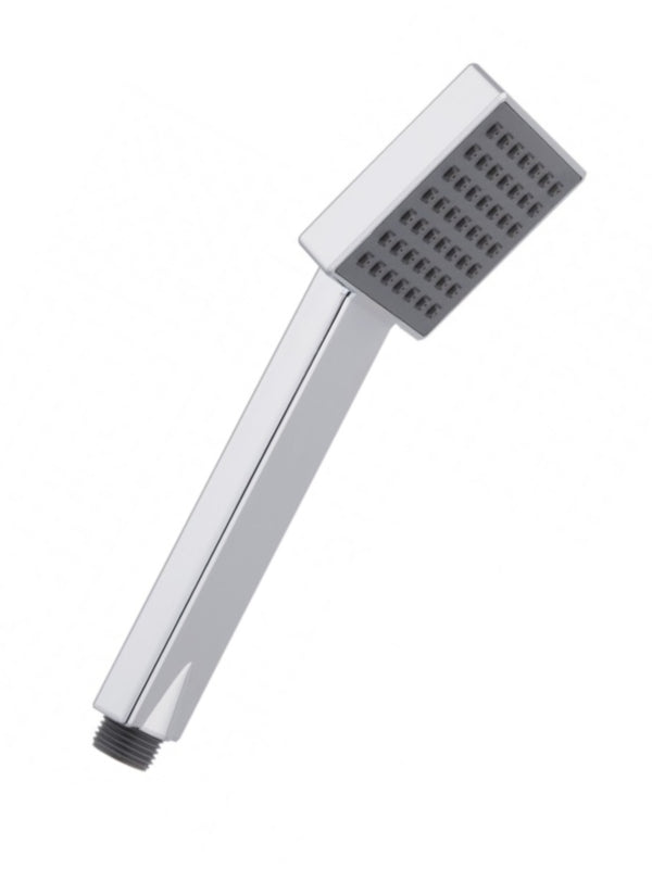 Vares-A  Bathroom Square Exposed Shower Handset Only - Chrome