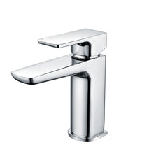 Load image into Gallery viewer, Uno Chrome Bathroom Taps Mono Basin Taps, Bath Filler or Bath Shower Mixer
